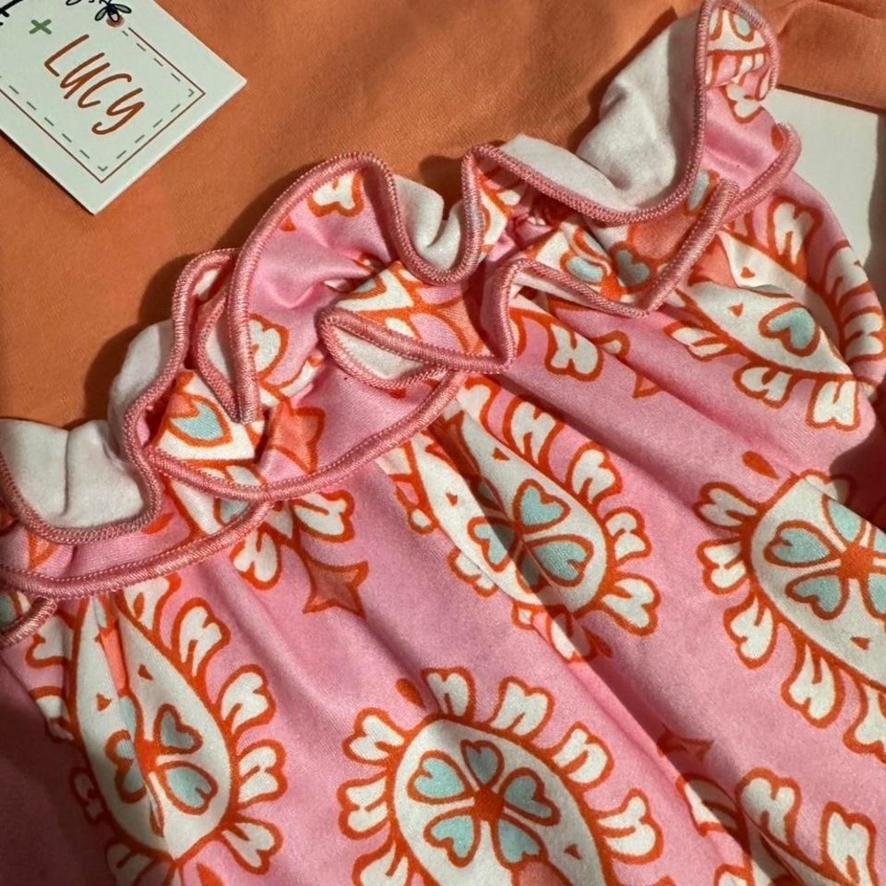 New Pete & Lucy 2pc Set w/leggings Size 6/12mo - Picture 3 of 3